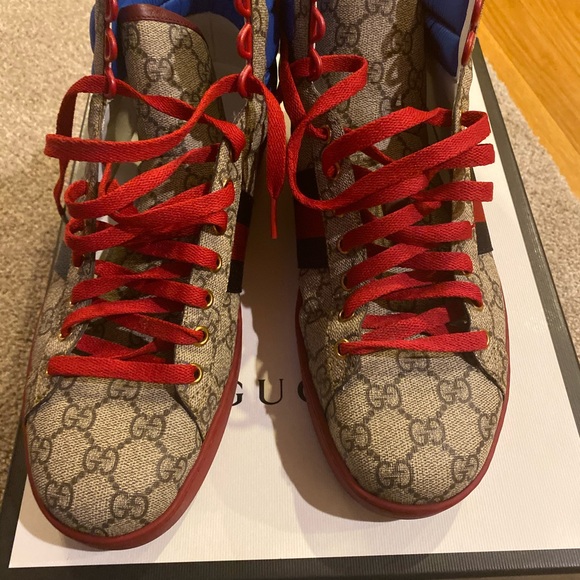 Gucci men sneakers size 10 - Picture 5 of 6